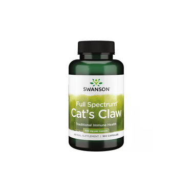Swanson Cat's Claw 500 mg, 100 capsules, is inspired by traditional medicine to help support your immune system.